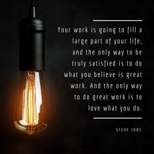 Sage wisdom from Steve Jobs